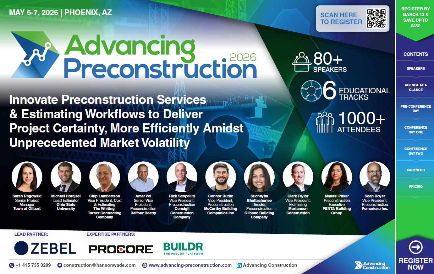 Advancing Preconstruction 2026 Cover Photo