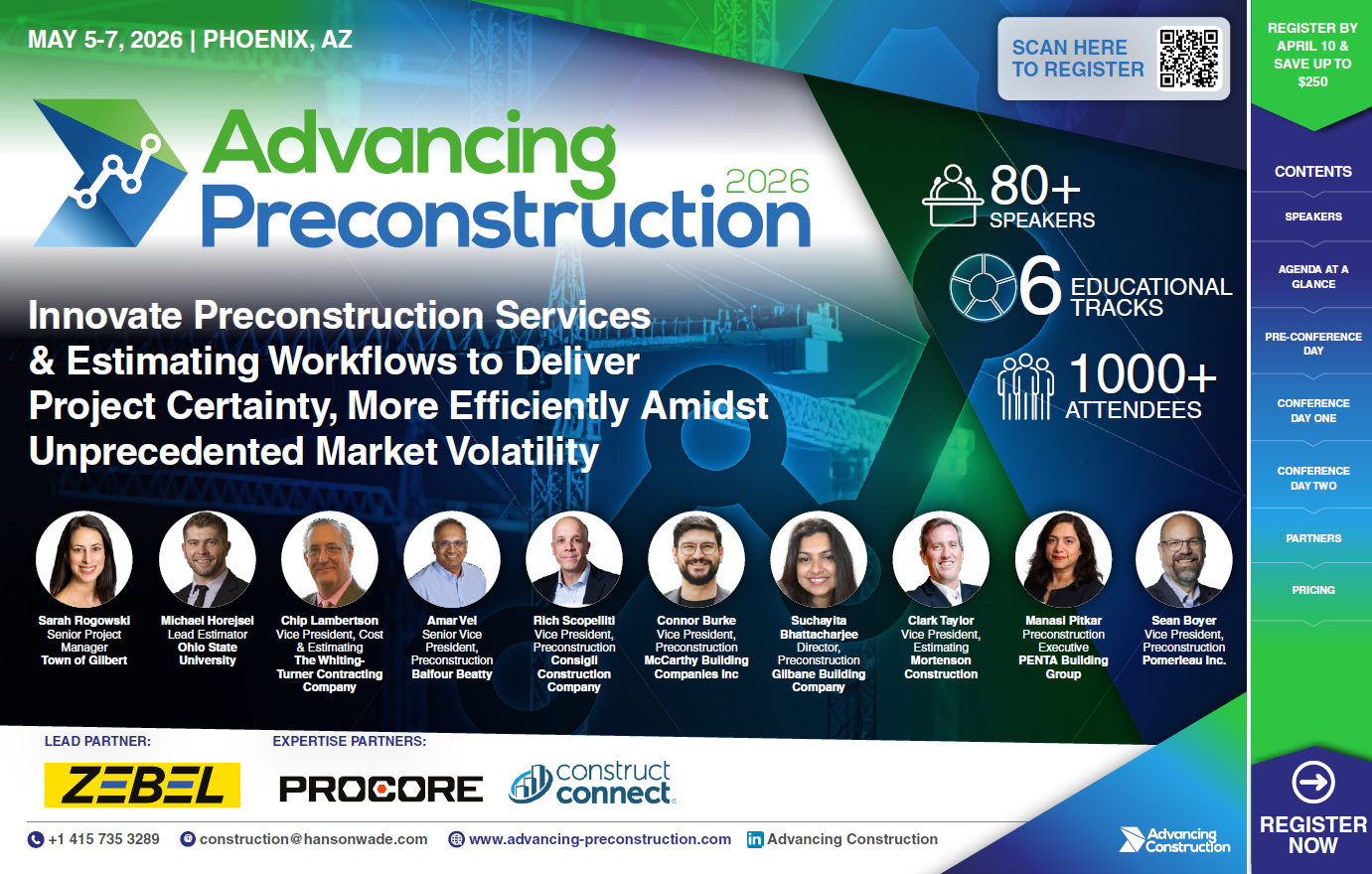 Advancing Preconstruction cover